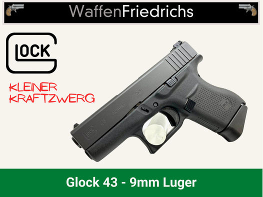 Glock 43 | Kleiner Kraftzwerg - Magazin Improved by WF - WaffenFriedrichs