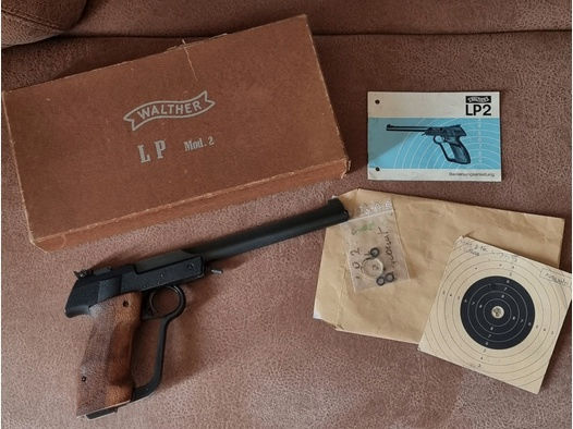 Walther Luftpistole Modell LP-2,Kaliber 4,5 mm 