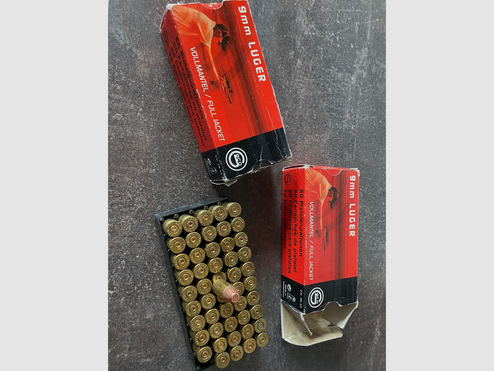 9mm luger deko munition 100 Schuss inkl Ovp von gecko 