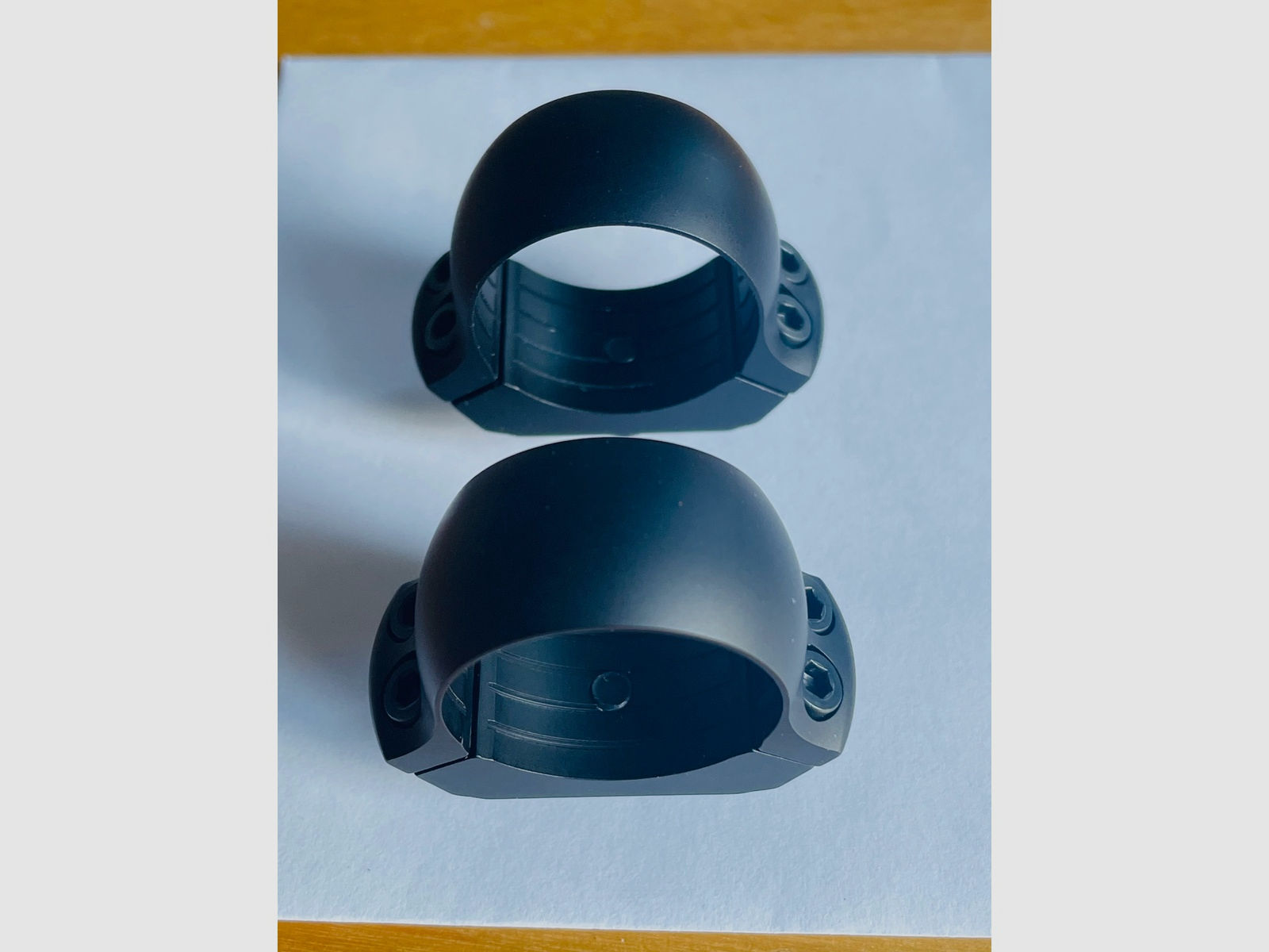2x Dentler Montage BASIS ® Ringe | Montageringe ø 25,4mm BH 3,5mm 