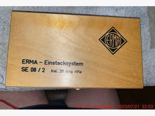 ERMA Einstecksystem SE 08/2 zur P. 08, im Kasten SN 01025