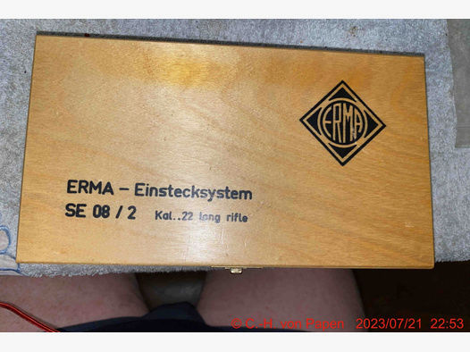 ERMA Einstecksystem SE 08/2 zur P. 08, im Kasten SN: 01025