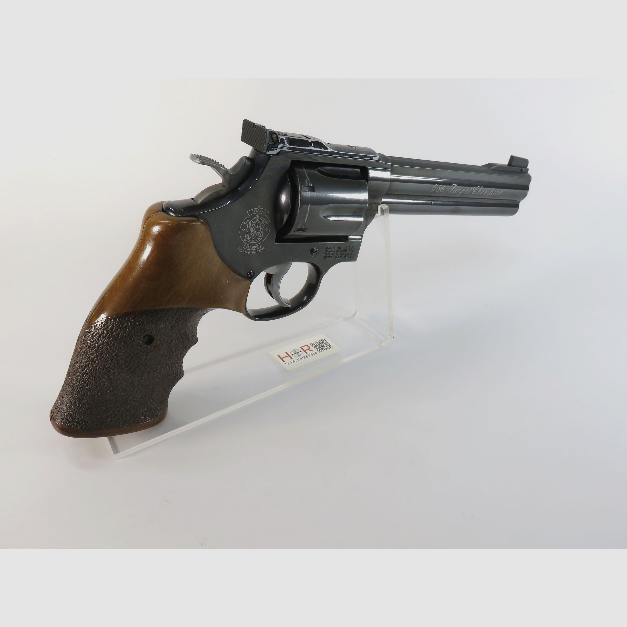Revolver Smith & Wesson 586-5 Target Champion .357 Magnum 6 Zoll brüniert 