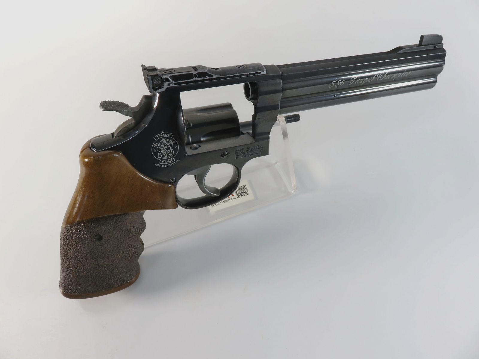 Revolver Smith & Wesson 586-5 Target Champion .357 Magnum 6 Zoll brüniert 