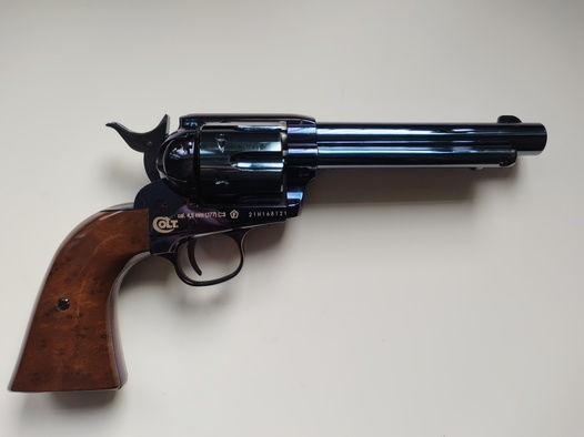 UMAREX Colt Single Action Army 4,5 mm Diabolo CO2 Revolver (blued Finish)