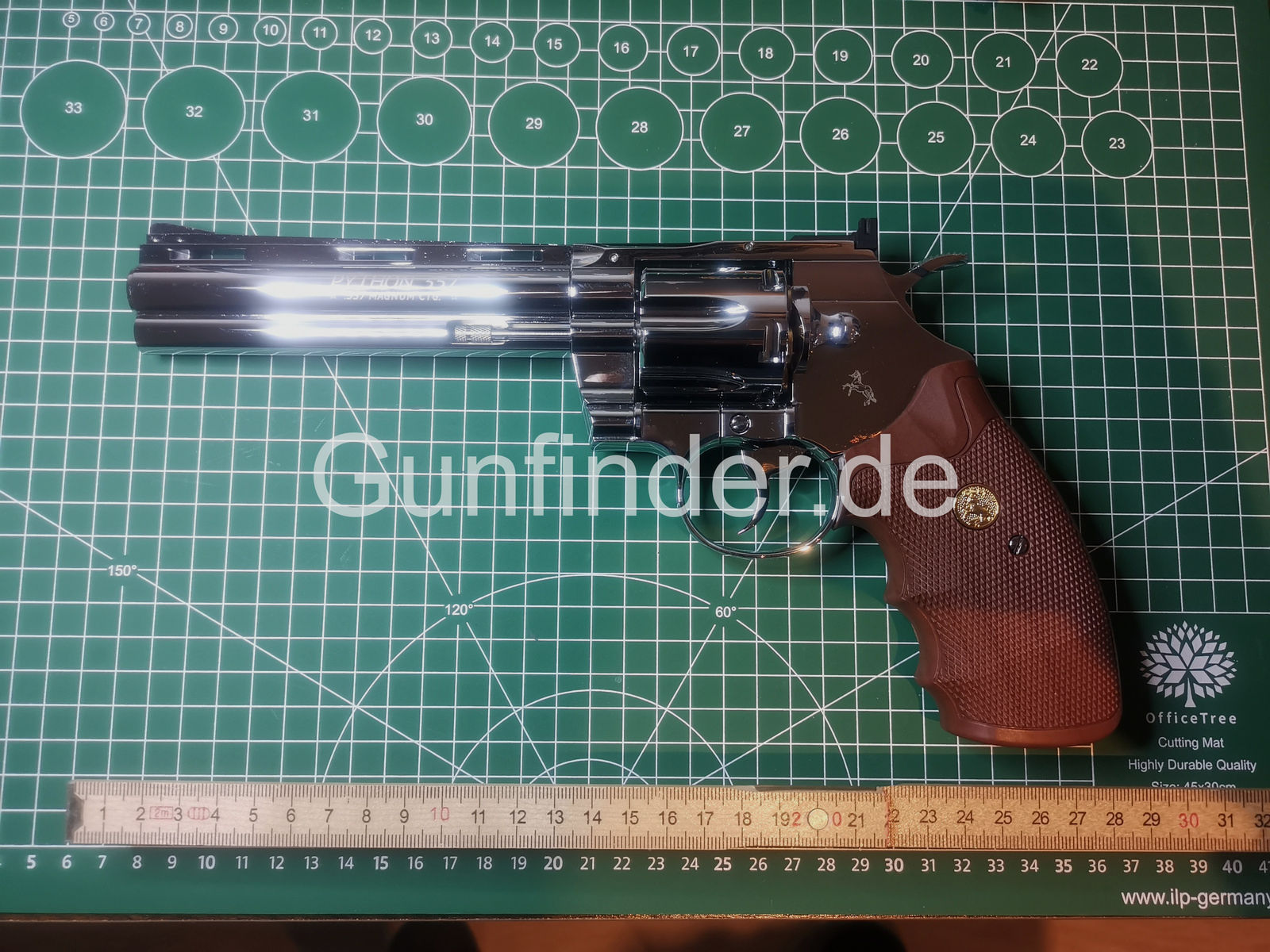 Umarex Colt Python 357 Magnum Chrome CO2 BB Revolver
