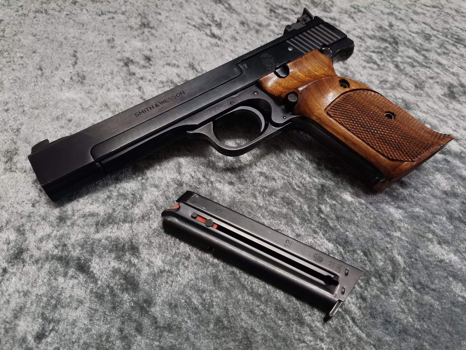 Smith&Wesson Match Pistole Mod.41 Sport  halbautomatische Pistole .22lr