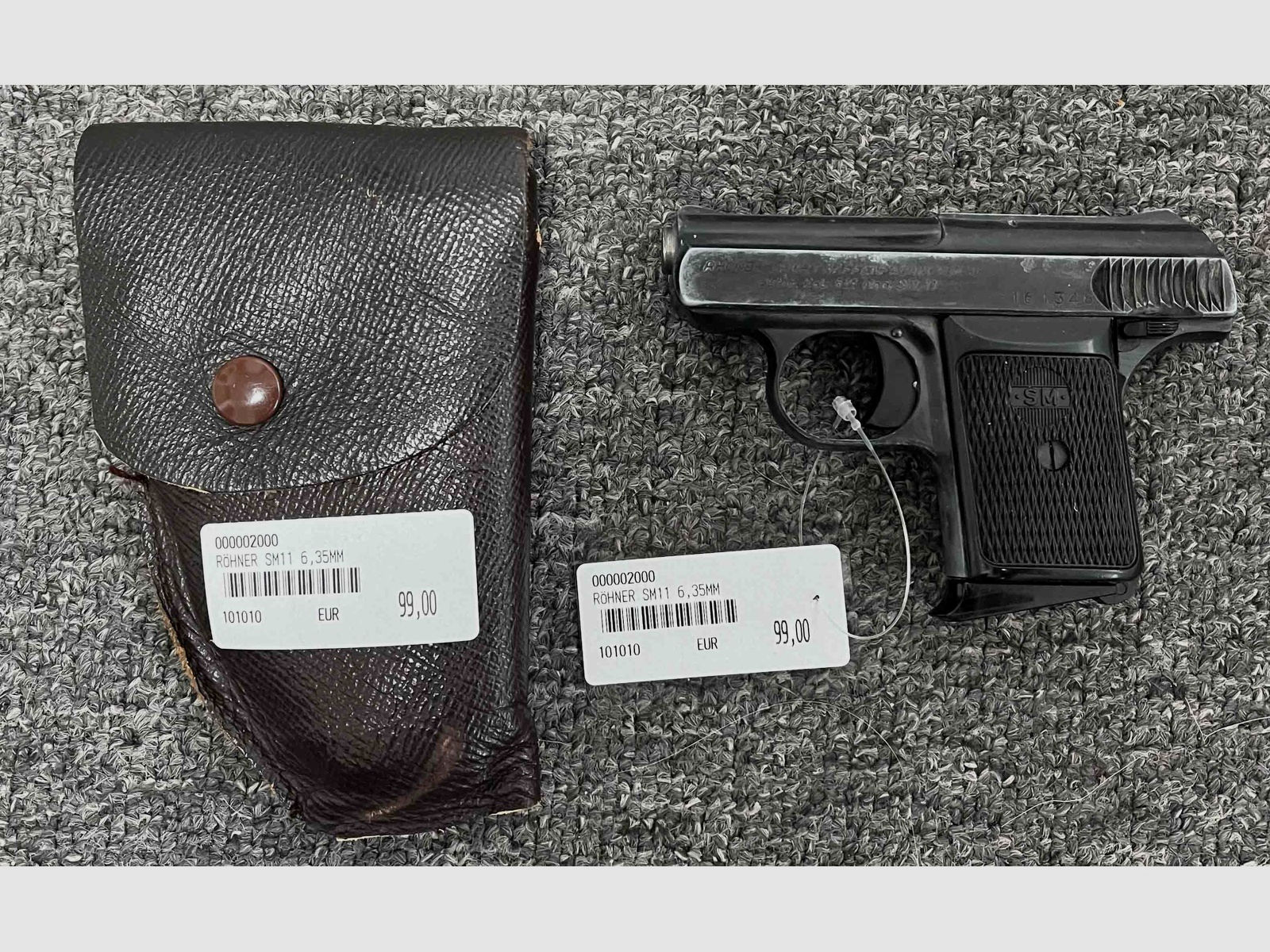 Taschenpistole Röhner SM 11 6,35mm 