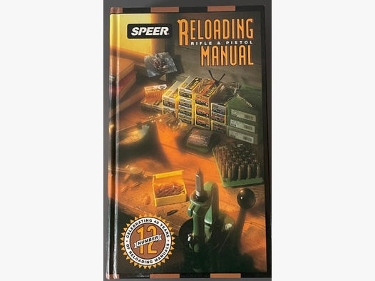 Speer Reloading Rifle & Pistol Manual Number 12 Gebundene Ausgabe – 1. Januar 1995 englische Ausgabe 