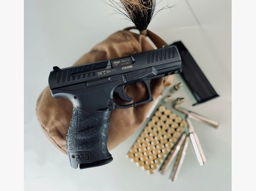 Walther Ha.Pistole 9mmLuger Walther PPQ M1 Classic SEK-D 4" Polygonlauf/3-Dot Stahl-Visierung (9mmPara/9x19)