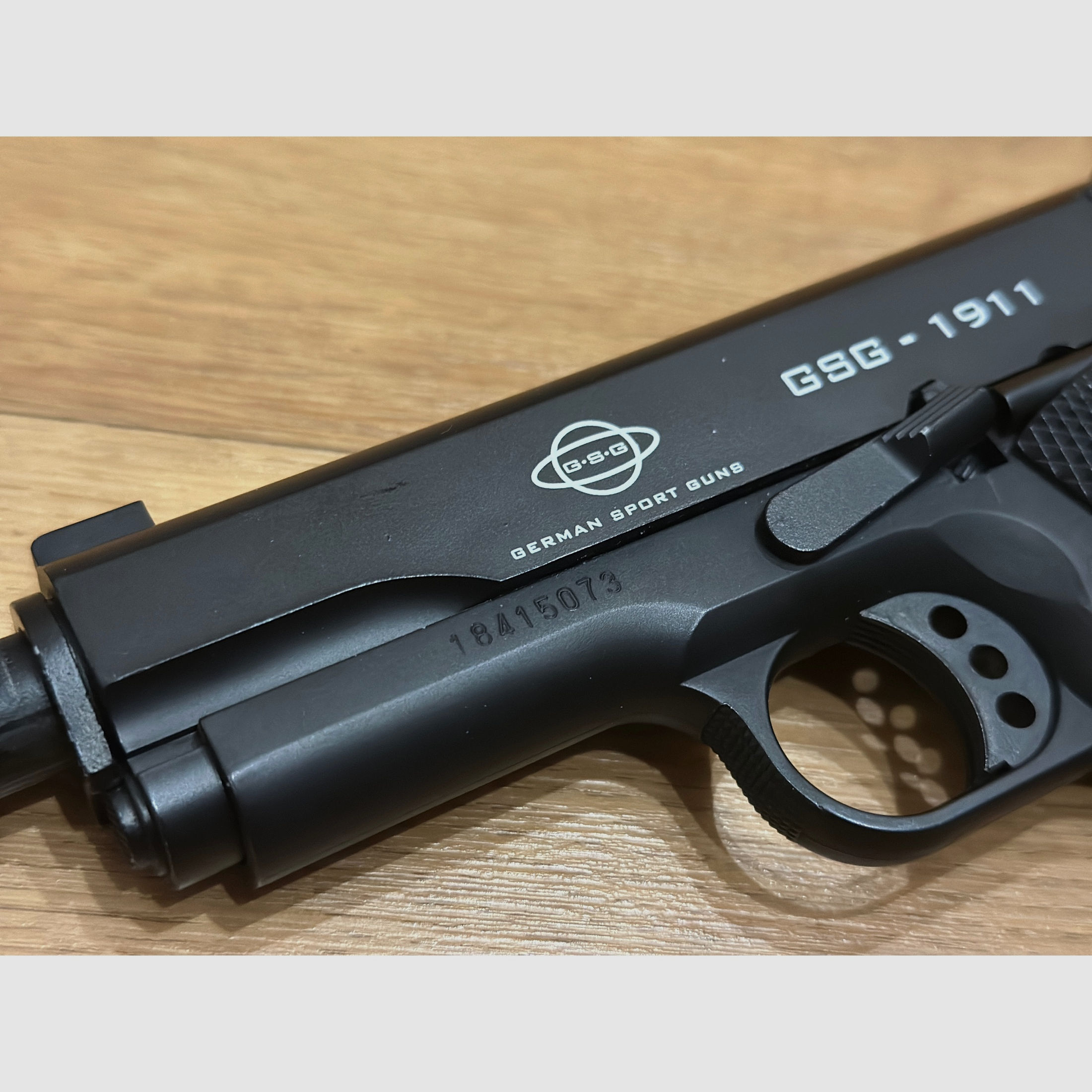 Softair Pistole Airsoft GSG Colt 1911 Sportline inkl BB‘s 