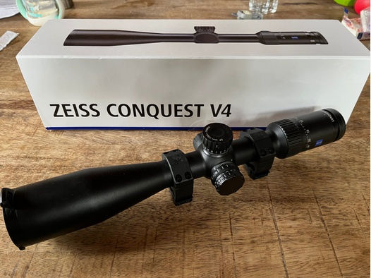 Zeiss Conquest V4 6-24 x 50 beleuchtet mit Flip Cover