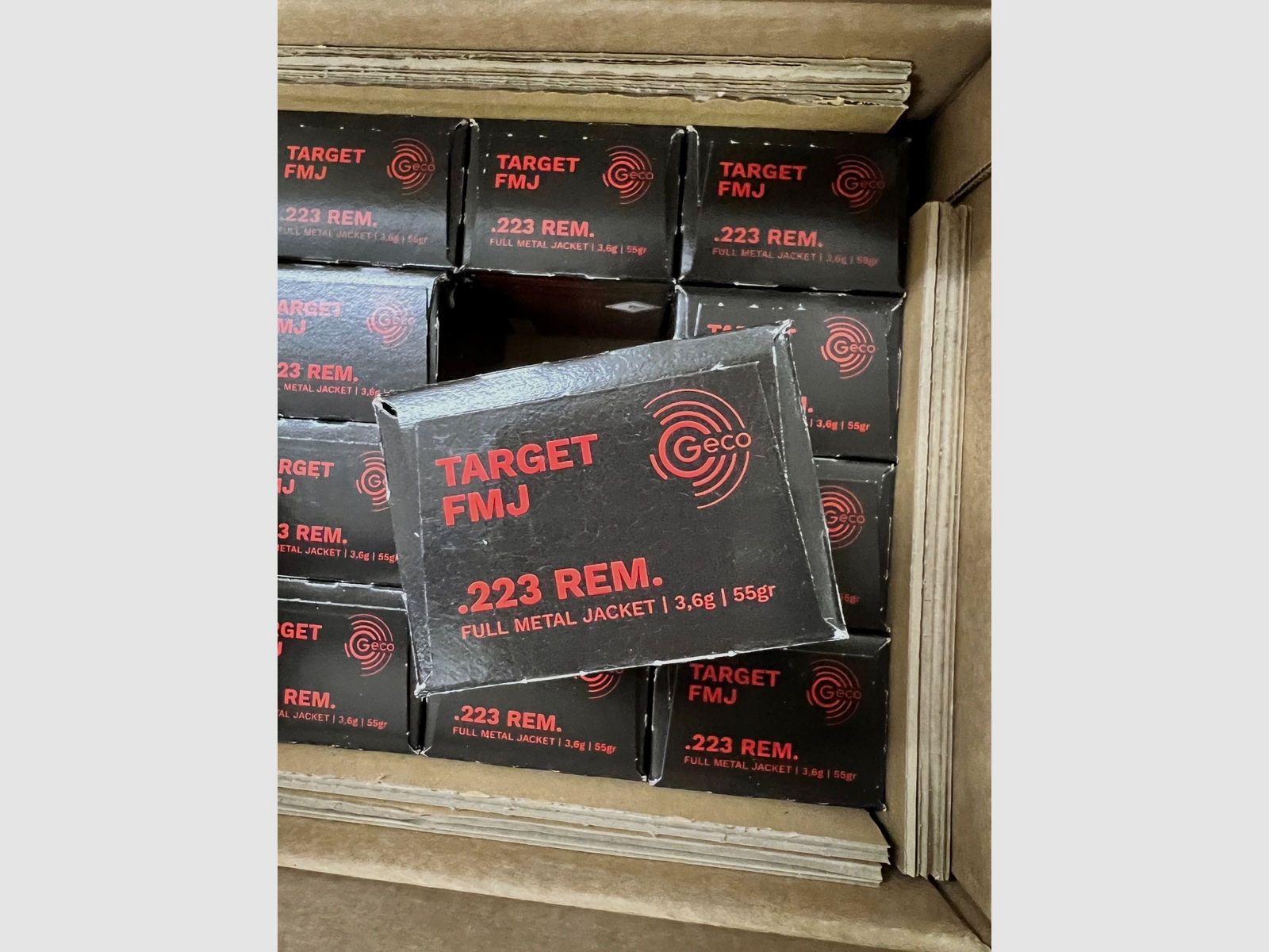 GECO Target .223 Rem. Vlm Target 3,6g/55grs.