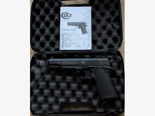 Colt Government 1911 A1 cal.4,5mm, Luftpistole CO2