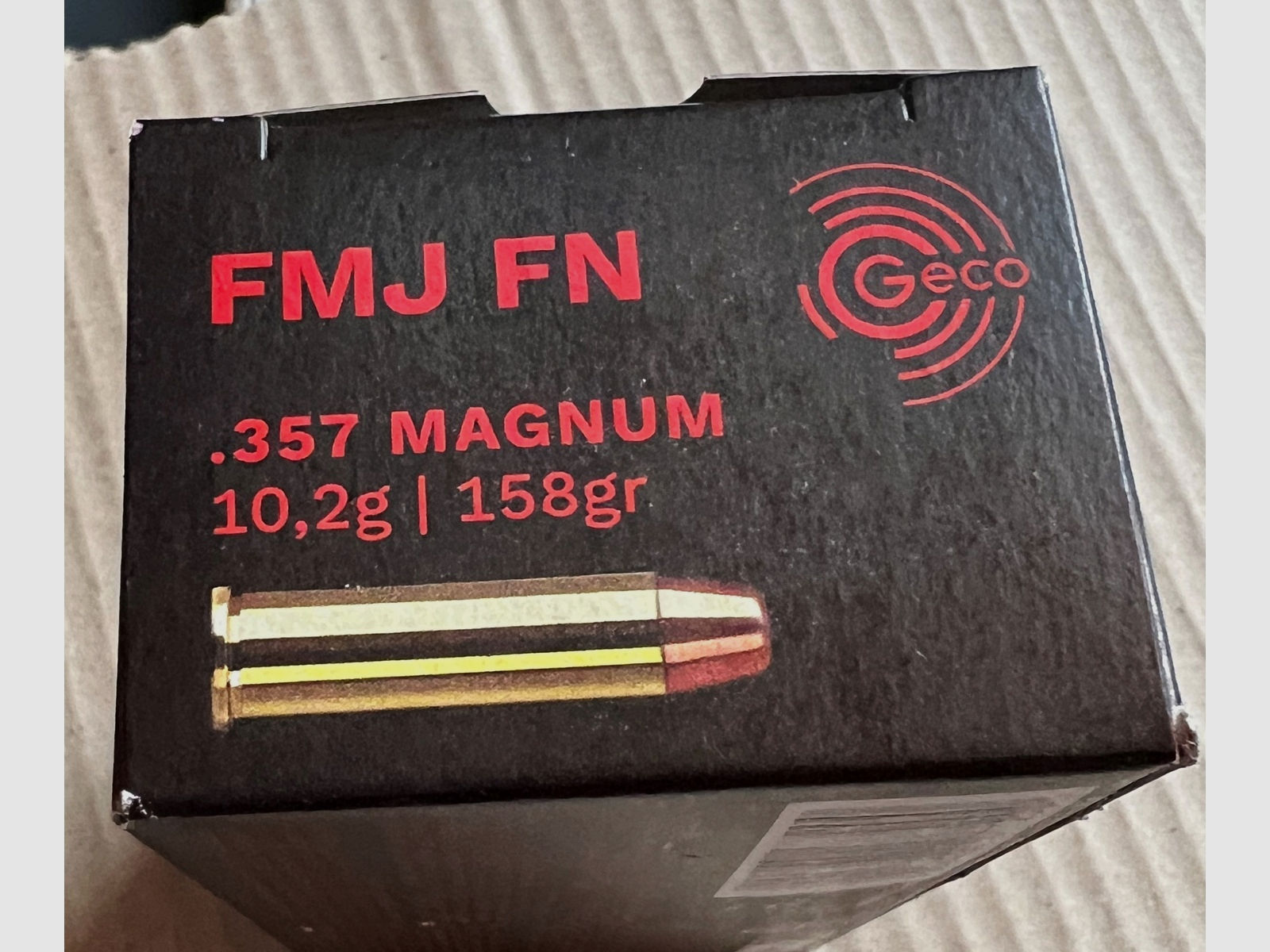 1000 Stück GECO .357 Magnum VM-FK FMJ