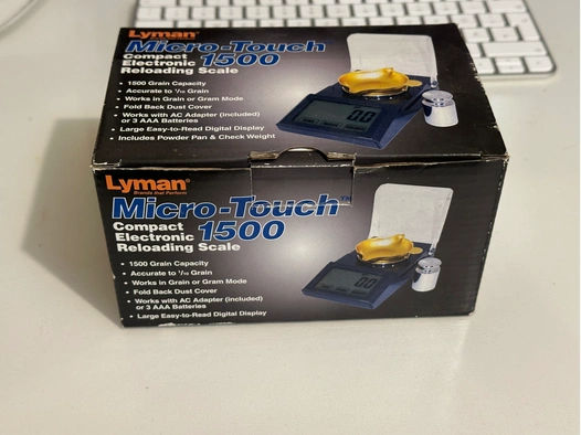 Lyman Micro-Touch 1500 dig. Pulverwaage 230V