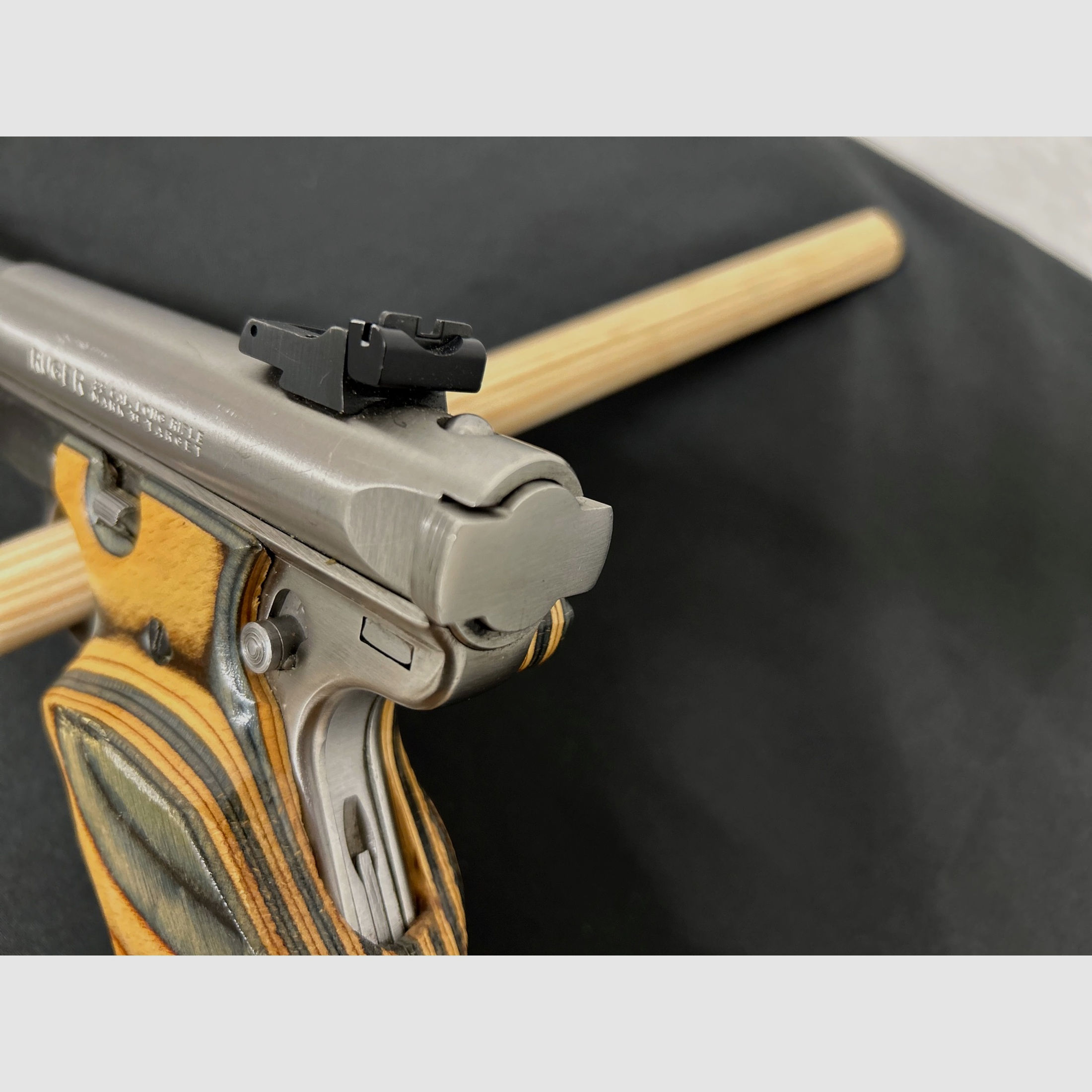 Ruger Mark 2 Sportpistole Matchpistole .22 stainless