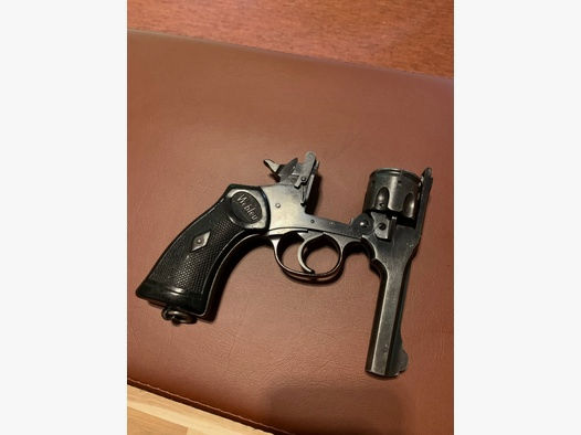 Webley & Scott Mark IV 9mm Knall Schreckschuss Revolver