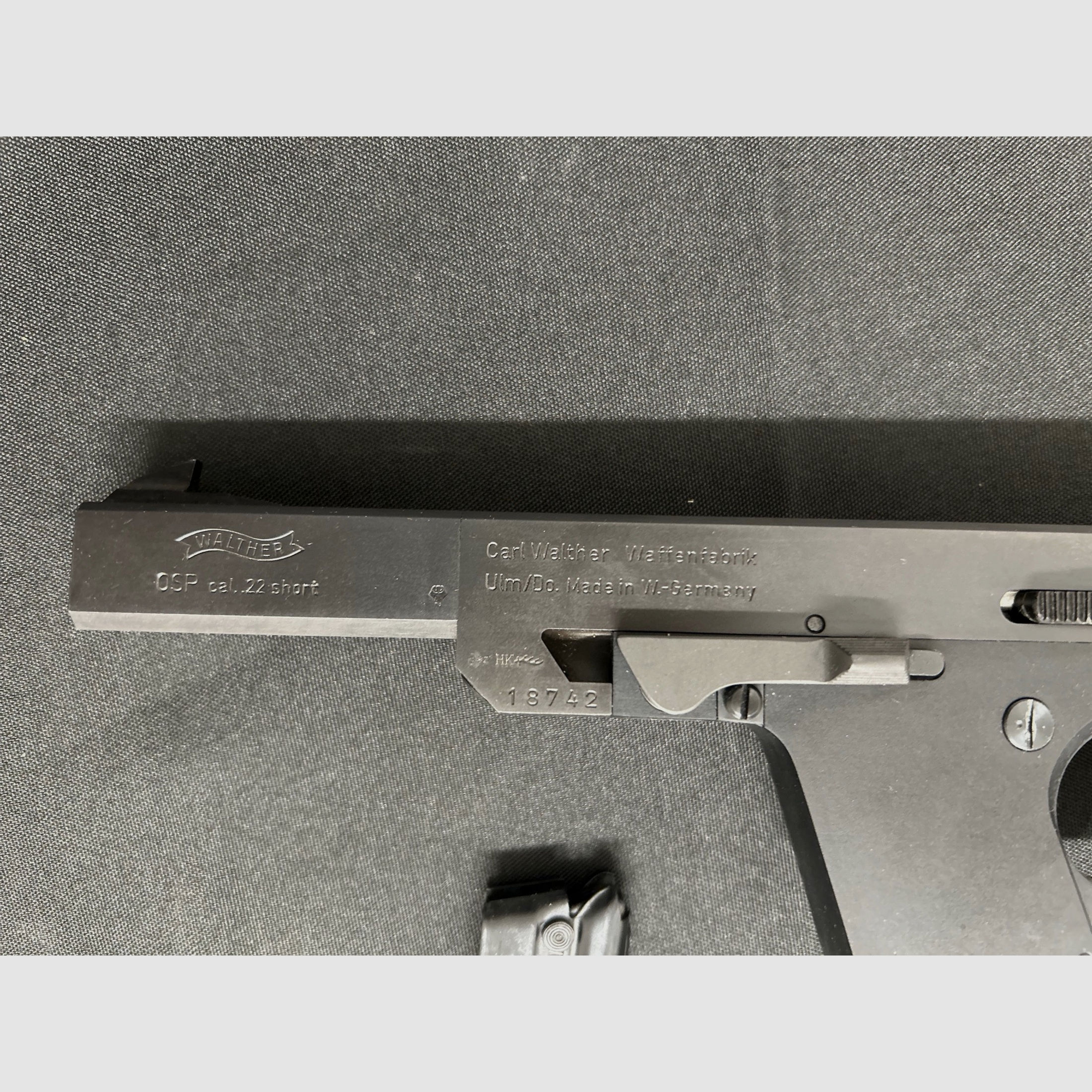 Walther OSP Kaliber .22short Sportpistole Matchpistole