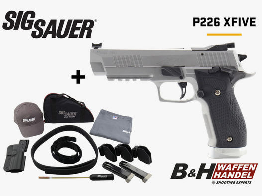  Sig Sauer	 P226 X-Five Supermatch 9mm mit IPSC Champions-Package Pistole X5 X-5 Super Match