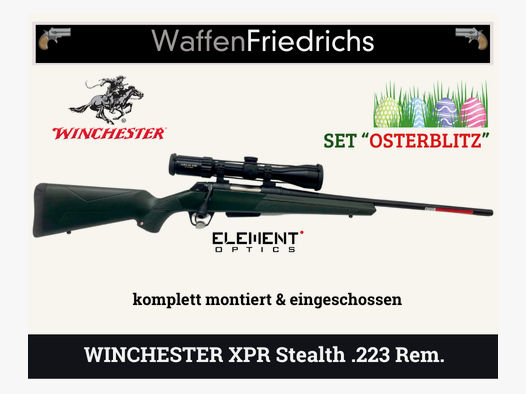 Winchester XPR Stealth .223 Rem. | Set "Osterblitz" - WaffenFriedrichs
