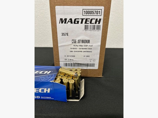 Magtech .357  SJSP 10,2g/158grs. 