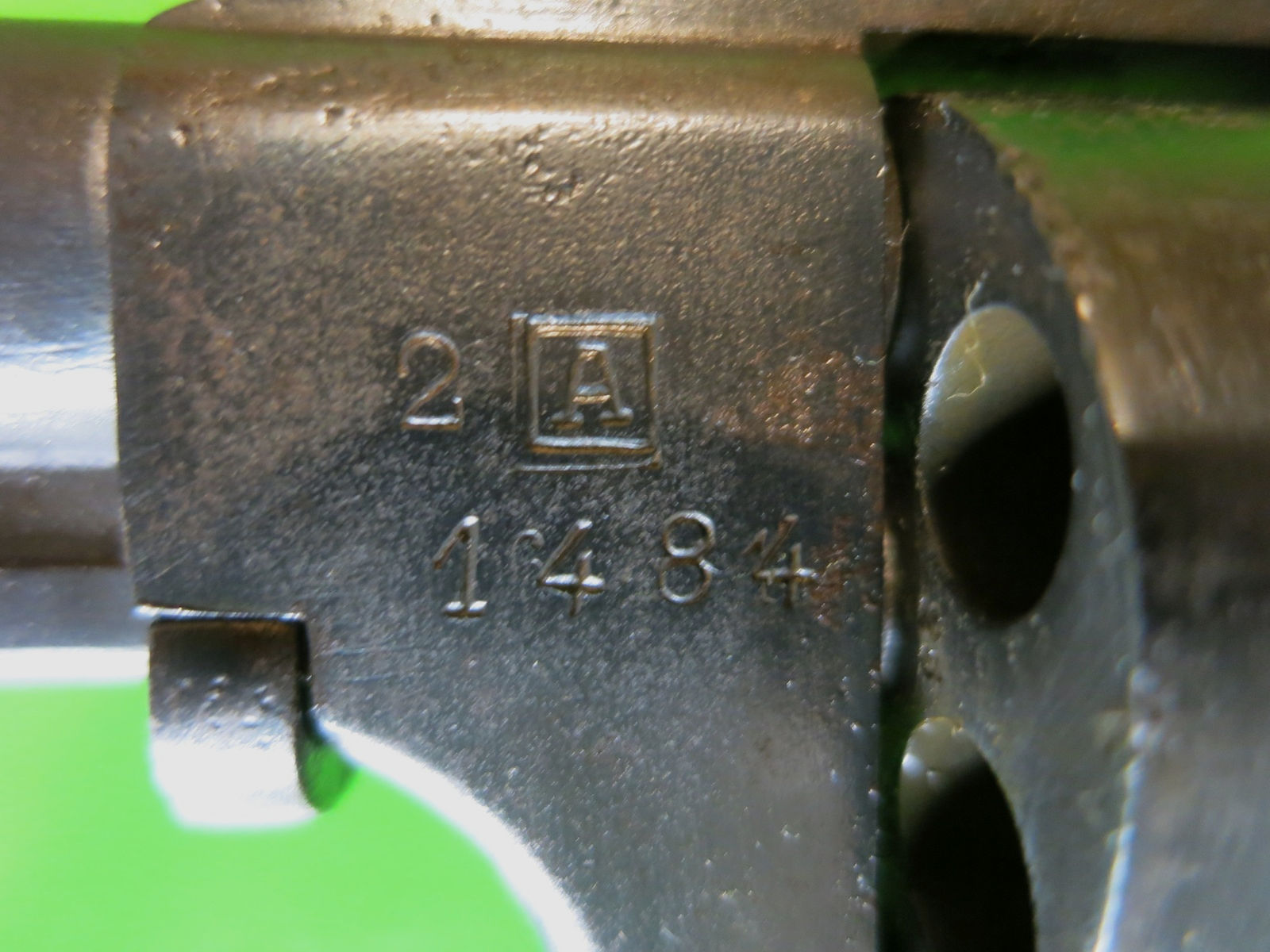 Revolver, Nagant M1883-Revolver, Waffenschule der Artillerie    #89