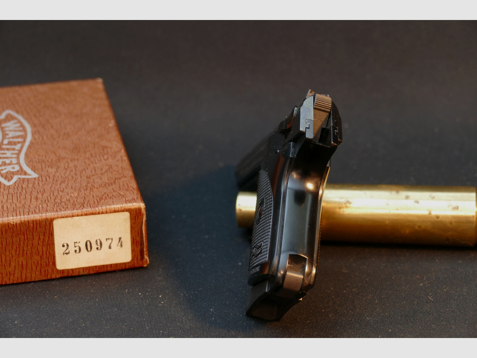 Walther TPH, 6,35mmBr. Traumzustand, komplettes Zubehör, eine der ersten produzierten WHB31