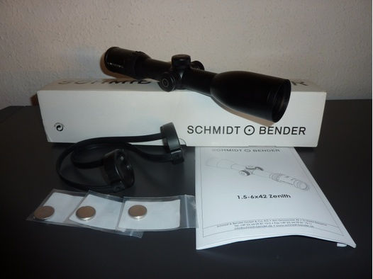 Schmidt & Bender Zenith 1,5-6 x 42 LM FD7 