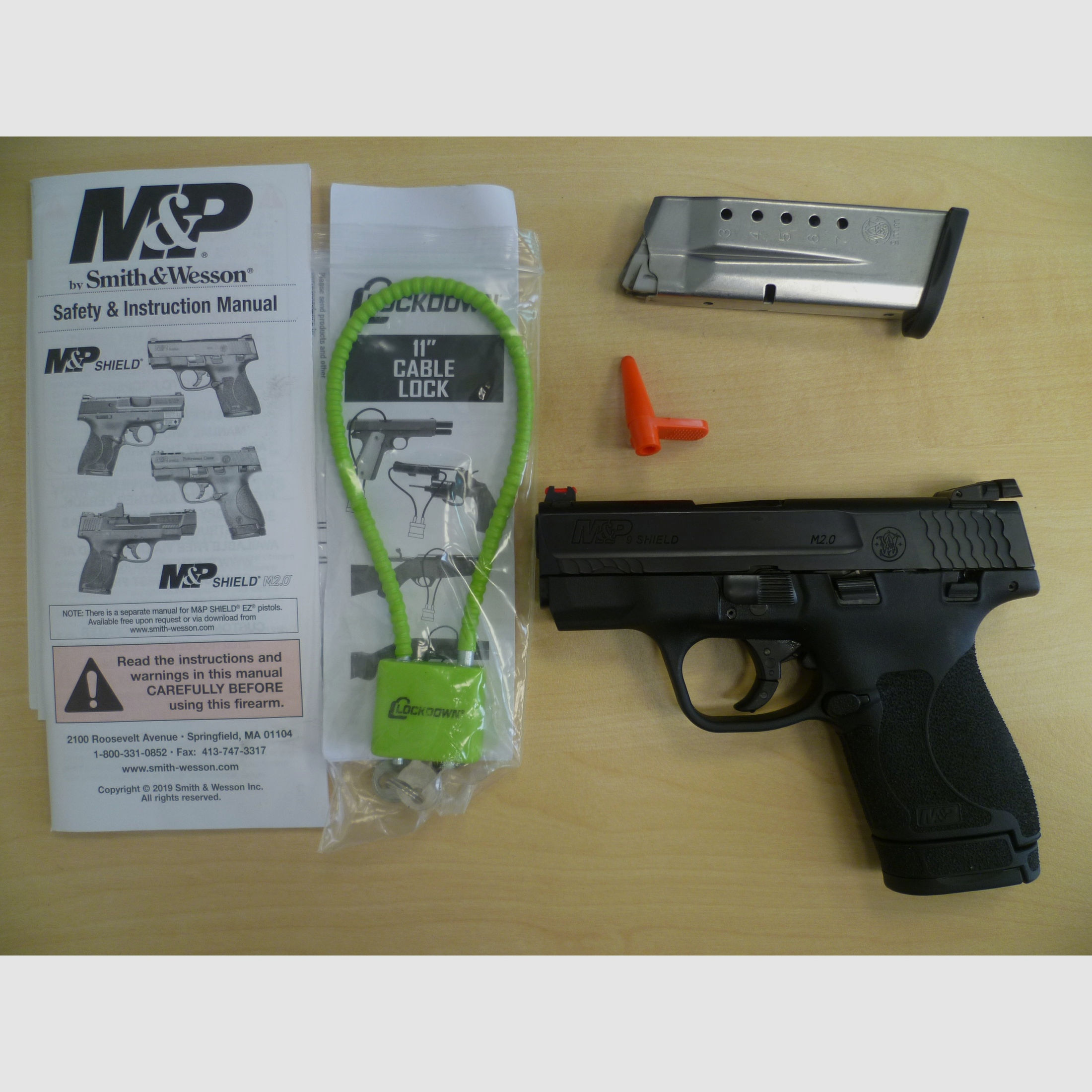 Pistole Smith & Wesson M&P 9 Shield M2.0 - 9mm Luger