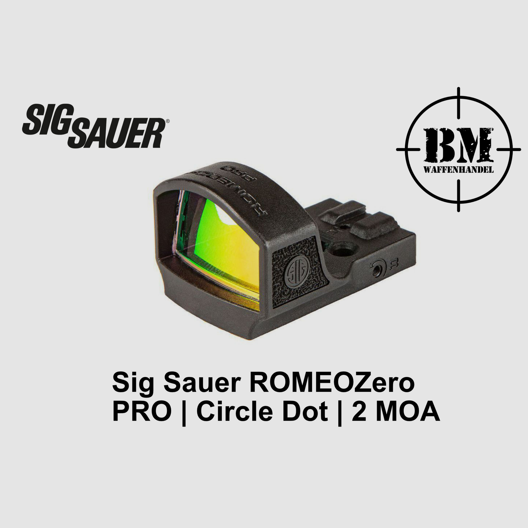 Sig Sauer ROMEOZero PRO | Circle Dot | 2 MOA  GRATIS VERSAND