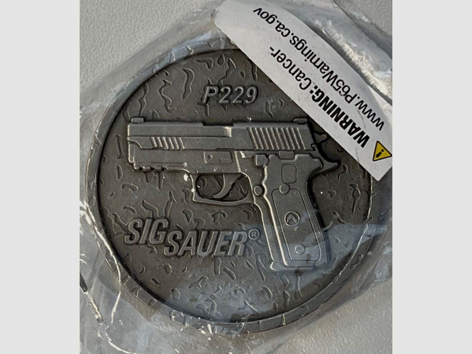 Sig Sauer P229 Legion Pistol Case / Pistolenkoffer - EINZELSTÜCK inkl. Legion Coin 229 / NEU