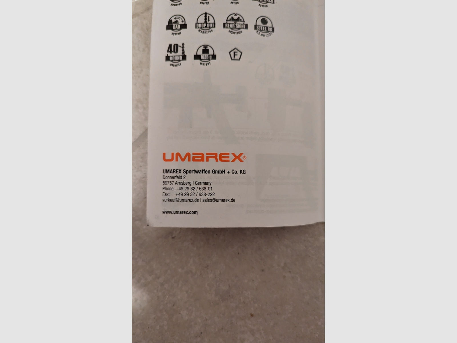 Umarex Mp5K CO2