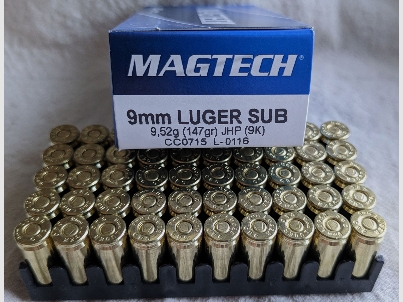 Magtech 9mm Luger SUB 147gr JHP °°°°°°°°°°°°°°°°°