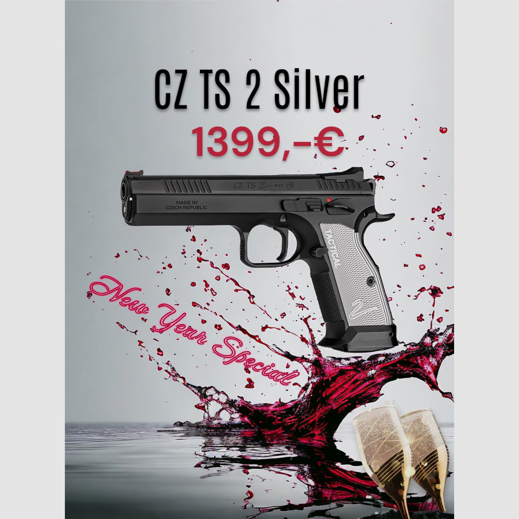 CZ TS Silver "Sonder-Neujahrspreis"