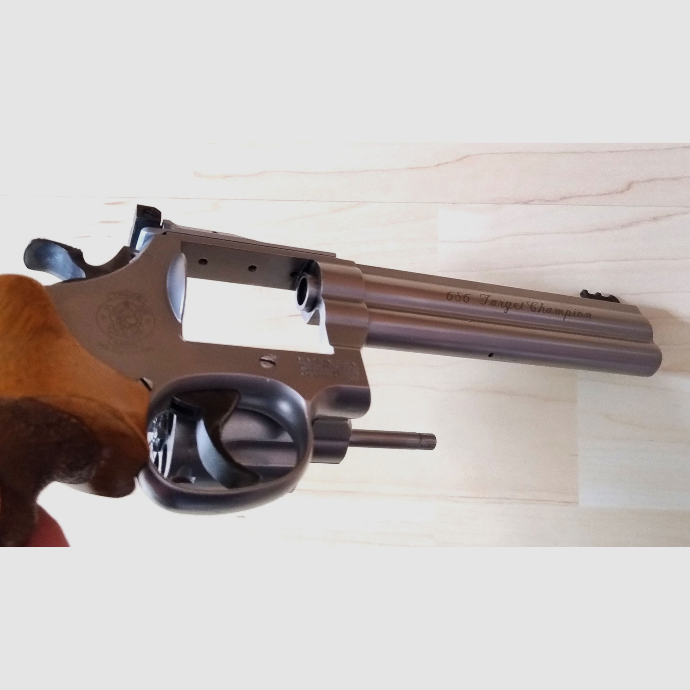 Revolver S&W 686 Target Champion Stainless