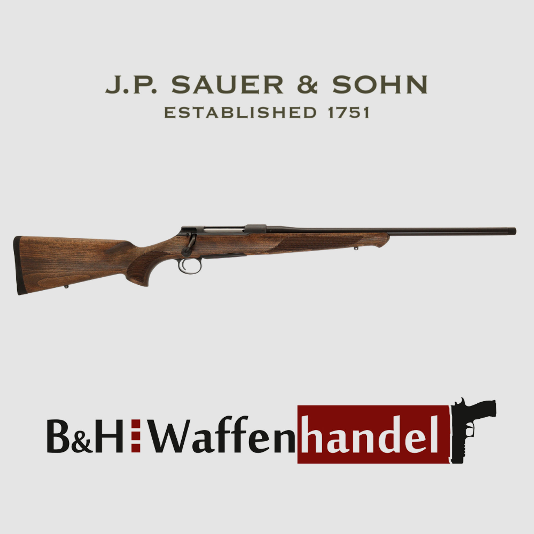 auf Lager: Sauer & Sohn S 100 Classic .30-06 / LL 56cm / Laufgewinde