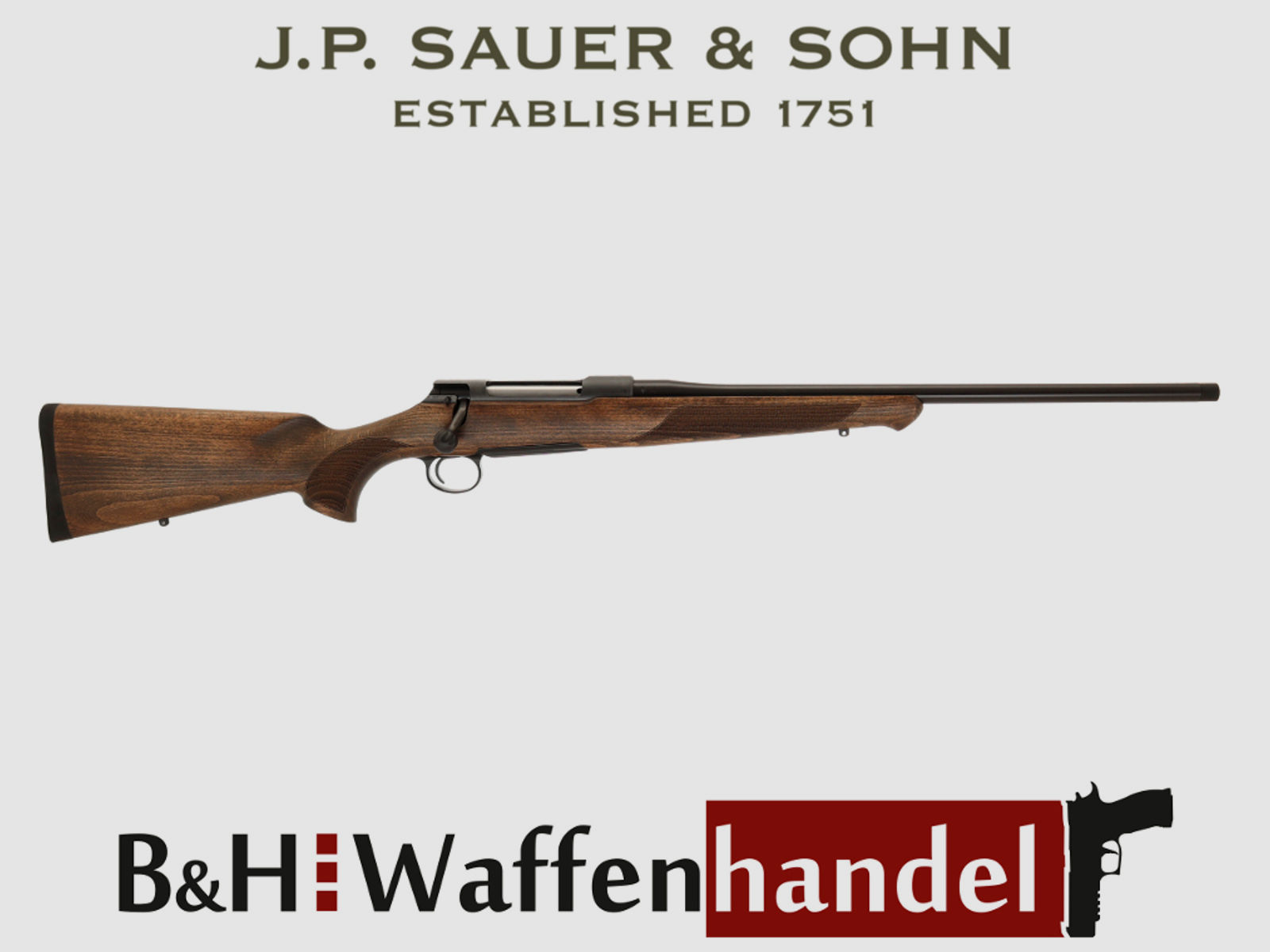 auf Lager: Sauer & Sohn S 100 Classic .30-06 / LL 56cm / Laufgewinde