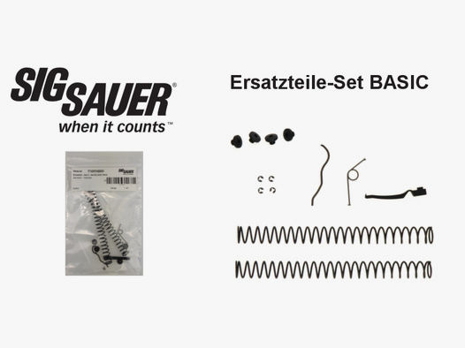 Sig Sauer Ersatzteile Set Basic für P226 X-Serie 9mm mit SAO Abzug (X-Short X-Five X-Six)