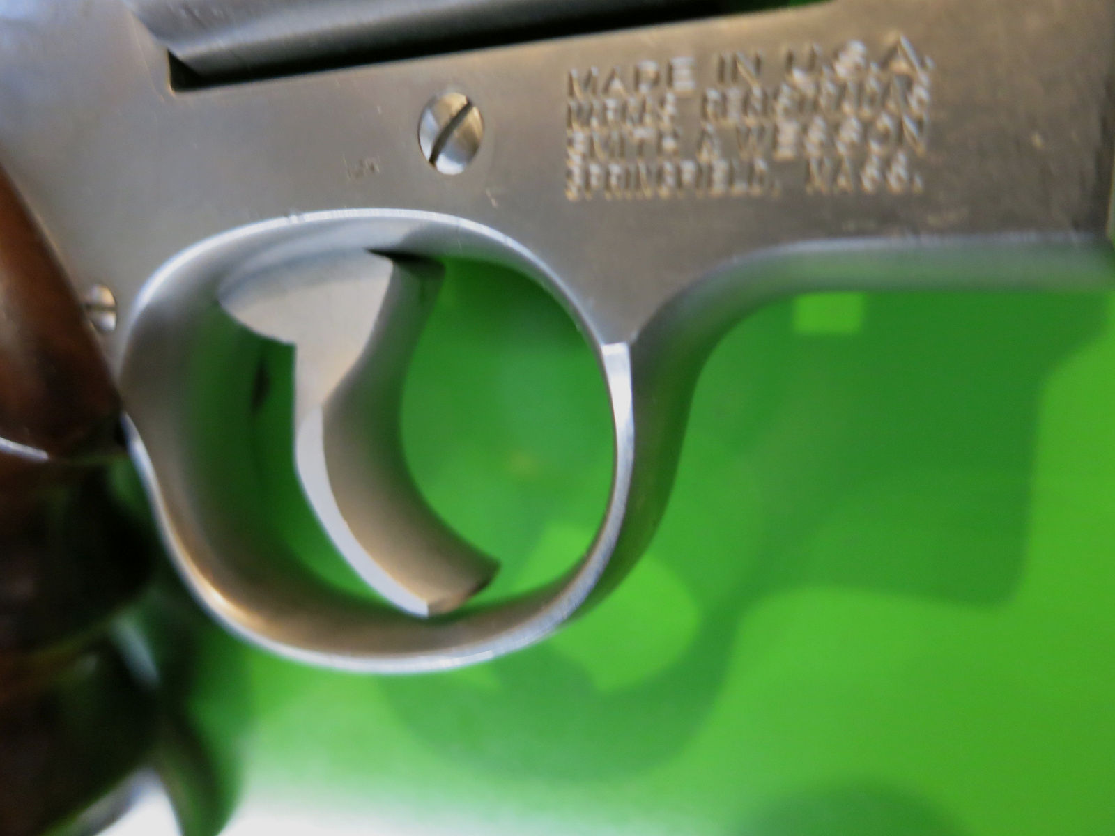 Smith&Wesson Mod. 627-0, WISCHO Target-Champion, .357 Magnum, 5,5" Lauf, stainless   #64