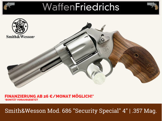 Smith & Wesson | S & W Mod. 686 "Security Special" 4" - Purzelpreis-Wochen - WaffenFriedrichs