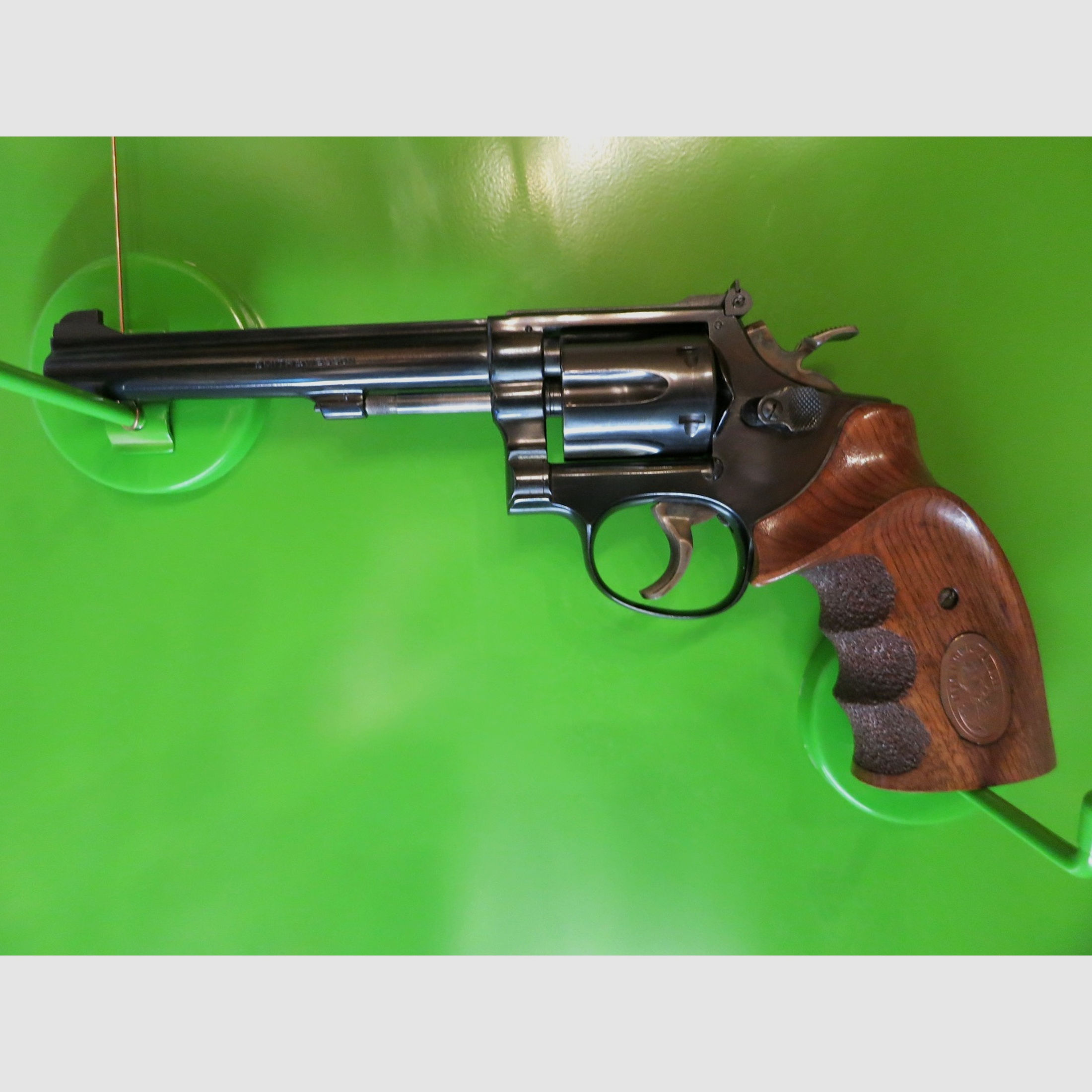 Sportrevolver, Zielrevolver Smith & Wesson Modell 17-3 Masterpiece "Target", .22lr +Sportgriff       #69