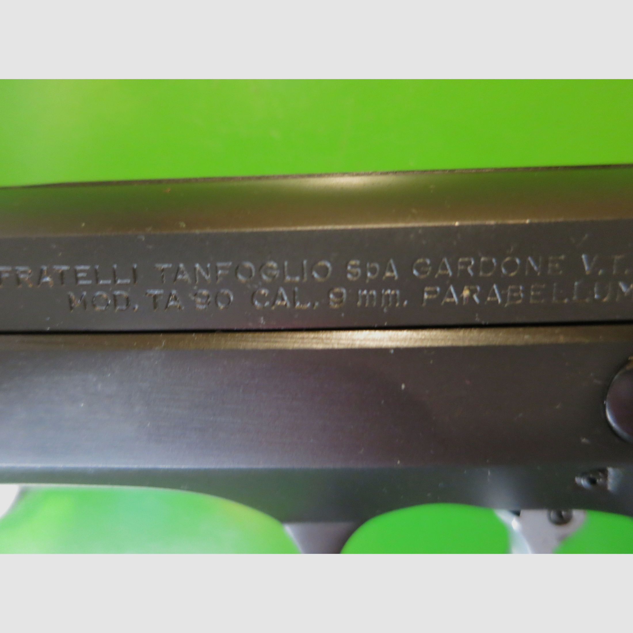 Tanfoglio TA90, halbauto. Selbstlade-Sportpistole, der IPSC-Klassiker, Kaliber 9 × 19 mm       #66