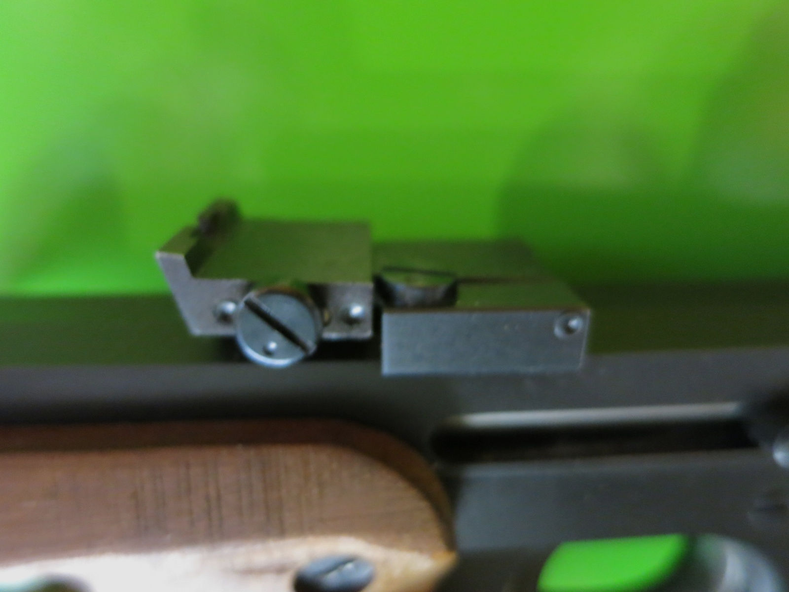 Sport-Pistole Walther GSP Kaliber .22lr, Sport-Griff, weltweit beliebteste Sportpistole +Laufgewicht      #77
