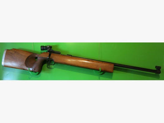 Walther-KK Matchgewehr  im Kaliber .22lr, Daumen-Lochschaft       #42