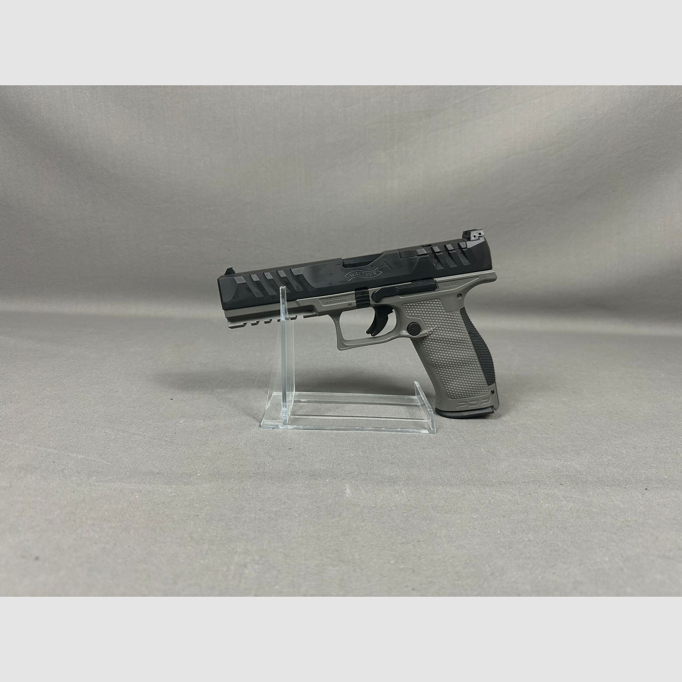 Walther PDP Full Size 5″ OR    Tungsten Grey 9 mm Luger
