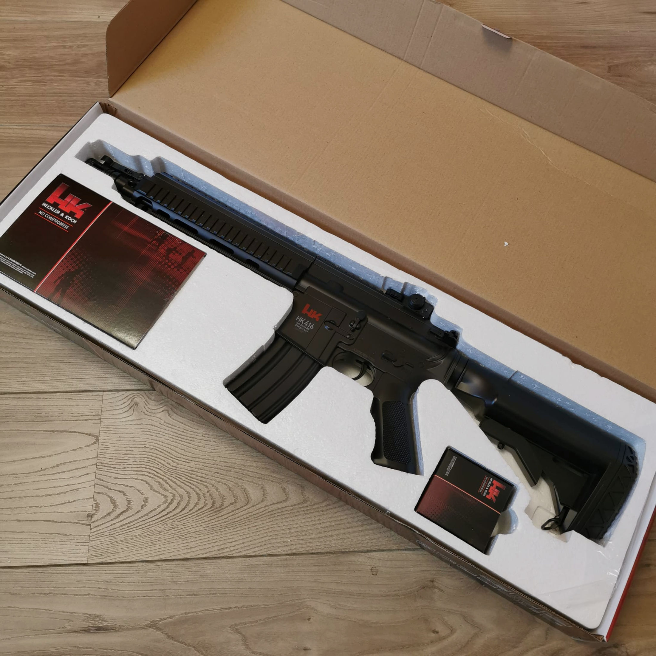 Heckler & Koch HK416C Softair Komplettset AEG 6mm BB schwarz - VB
