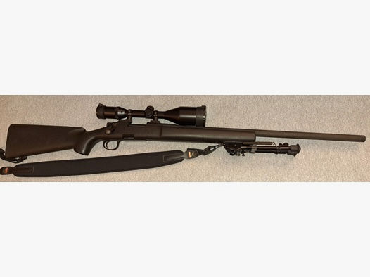 Remington 700 im Kaliber .308 mit Matchlauf und 4-12x56 Zielfernrohr