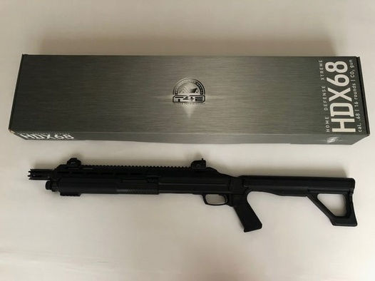 UMAREX T4E HDX 68 -Paintball Shotgun < 7,5 J - 16 Schuss + OVP !!!