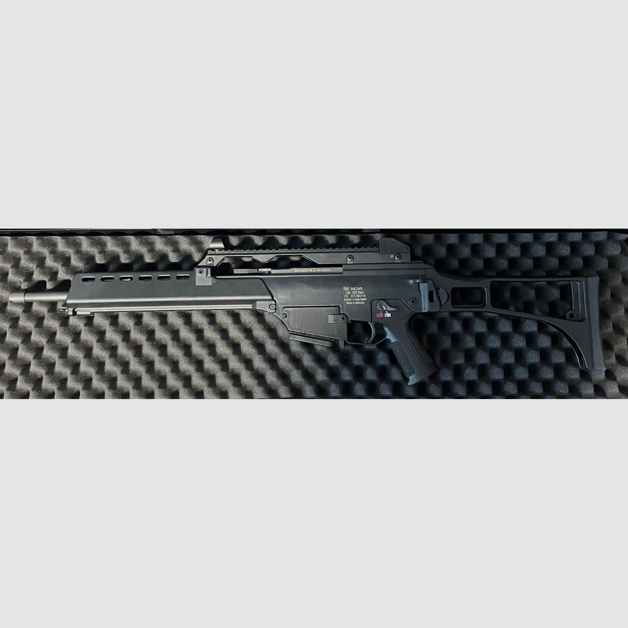 HK 243 SAR 16,5“ schwarz .223Rem